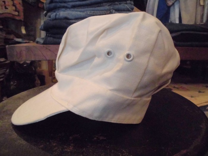 50\'s　DEAD　STOCK　Lambert　HBT　Engineer　Cap　NOS　②_e0187362_14182060.jpg