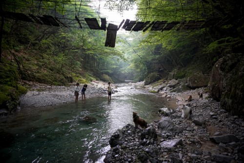 理想の川遊び 桃源郷見ーつけた まみみ暮らし