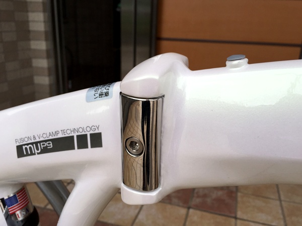 DAHON mu P9 折りたたみ自転車 ホワイト　ダホン　ミュー　P9 DAHON mu P9 折りたたみ自転車 ホワイト ダホン ミュー P9 折りたたみ