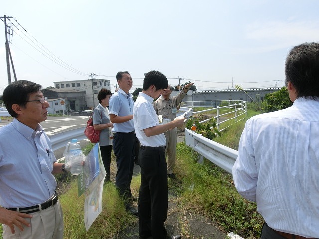 新富士ＩＣ周辺の土地区画整理事業　2月議会での予算審議を充実させるための委員会現地視察_f0141310_6415482.jpg