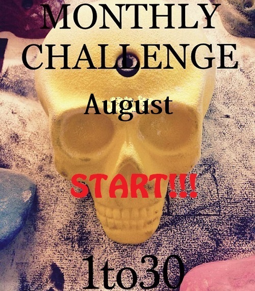 MONTHLY CHALLENGE 更新_d0246875_16551179.jpg