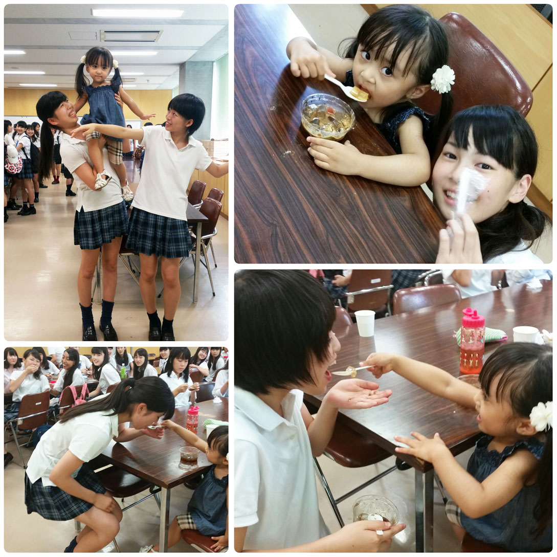 生徒chan達とあんみつパーティー☆ & 舞台の稽古場へ。_d0224894_12593178.jpg