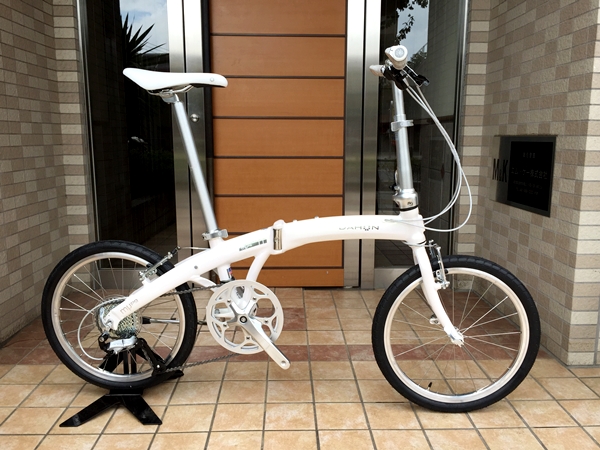DAHON mu P9 折りたたみ自転車 ホワイト　ダホン　ミュー　P9 DAHON mu P9 折りたたみ自転車 ホワイト ダホン ミュー P9 DAHON