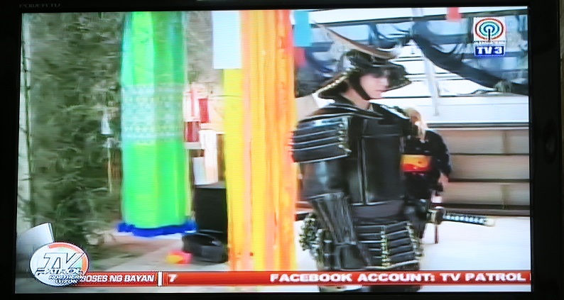 日比友好月間　「バギオ七夕祭り６」 ABS-CBN TV PATROL :ーー Baguio Tanabata Festival 6 _a0109542_14134272.jpg