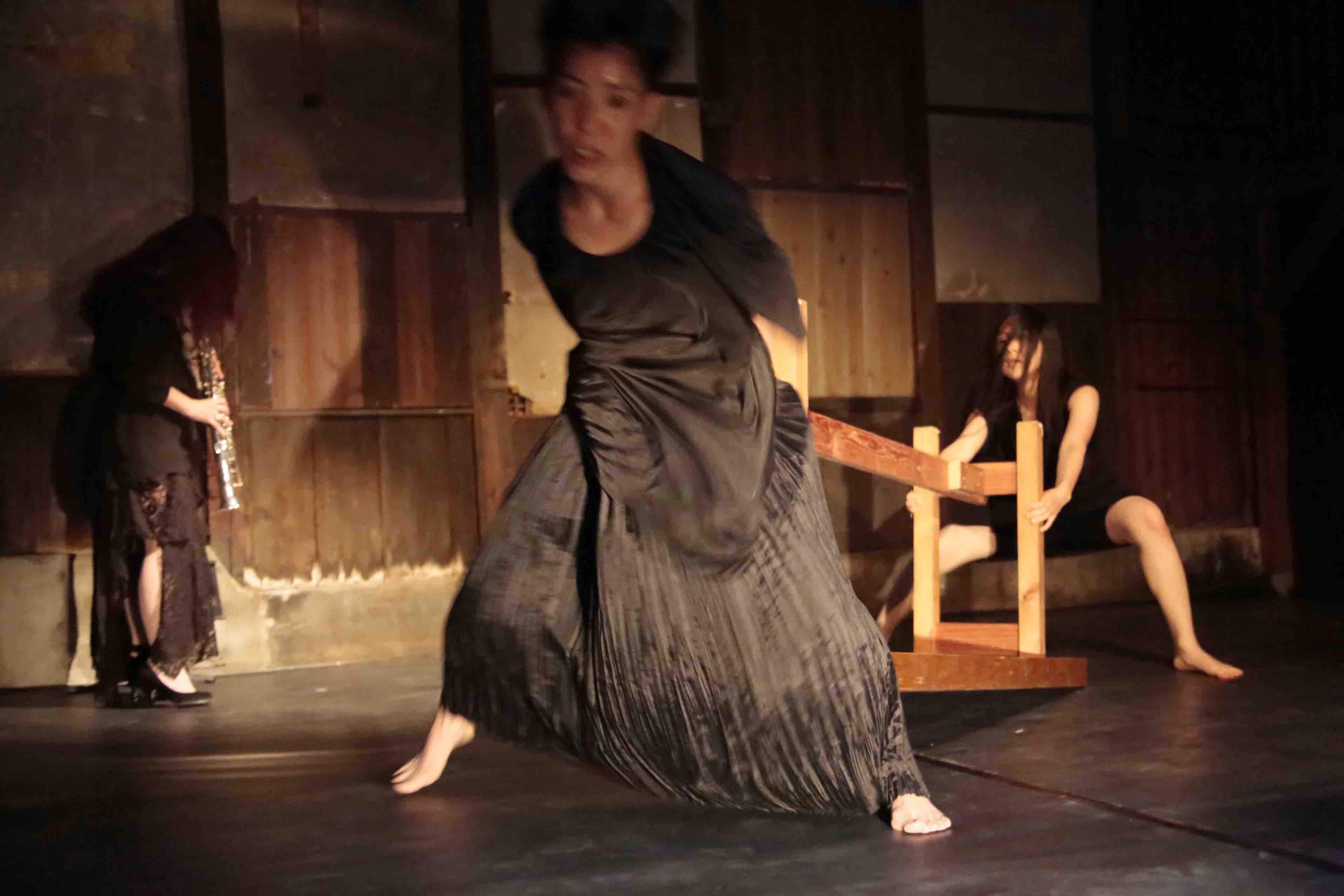 20150524 うてな Utena-『芸能』の身体 「舞踏という問い」The question of Butoh@西陣Garden, Kyoto 京都_c0211549_8241621.jpg