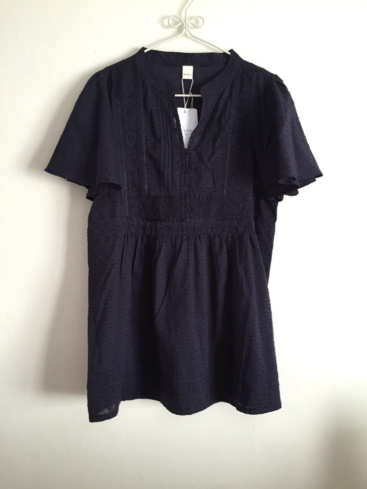 『うめだ半径1km MACHIまつり』のお洋服ーブラウス2点_a0232169_1543523.jpg
