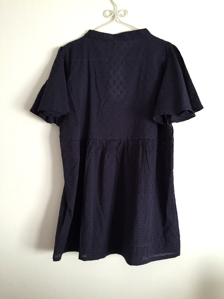 『うめだ半径1km MACHIまつり』のお洋服ーブラウス2点_a0232169_15435833.jpg