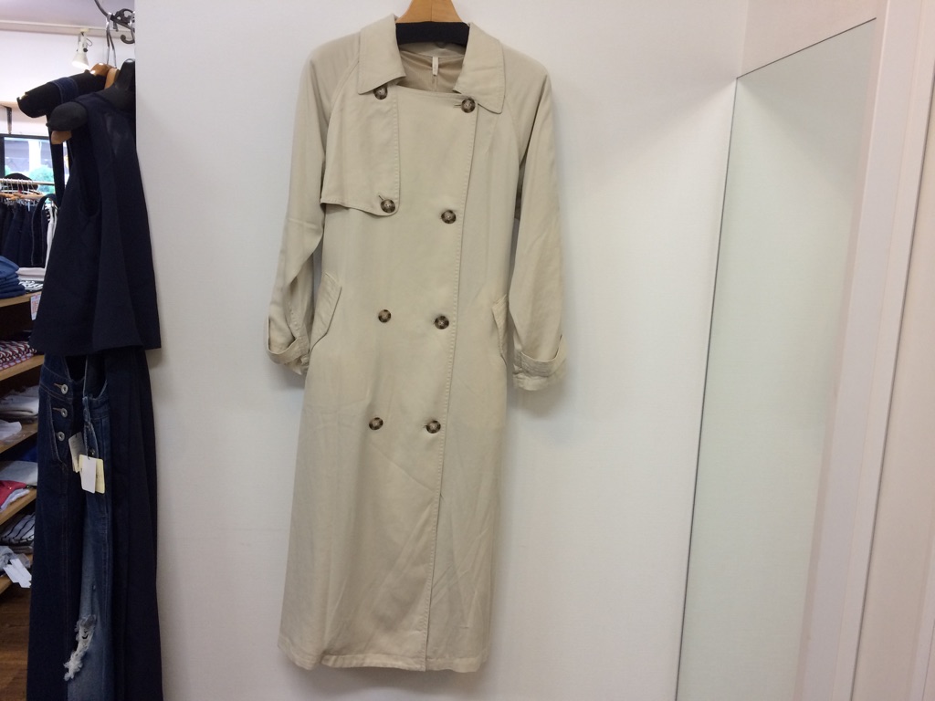 アングリッドungrid テンセルロングトレンチコート 浜松のセレクトショップ サムディ ディマンシュ Samedi Et Dimanche