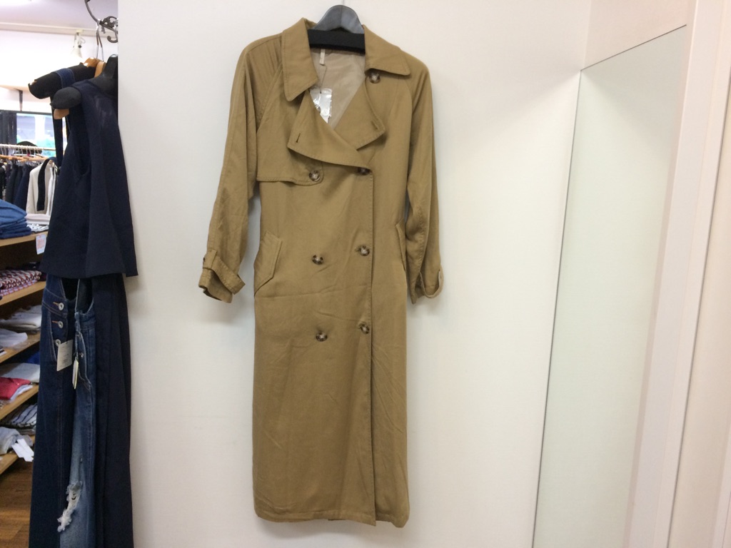 アングリッドungrid テンセルロングトレンチコート 浜松のセレクトショップ サムディ ディマンシュ Samedi Et Dimanche