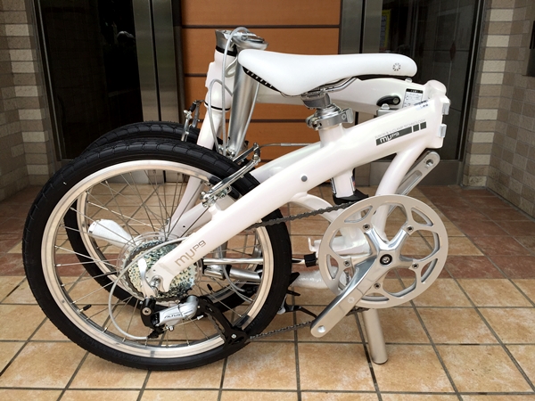 ダホン　ミュー　p9  折りたたみ　自転車　2016年型 折りたたみ自転車 ダホン Mu P9 2016モデル 東京・銀座の自転車
