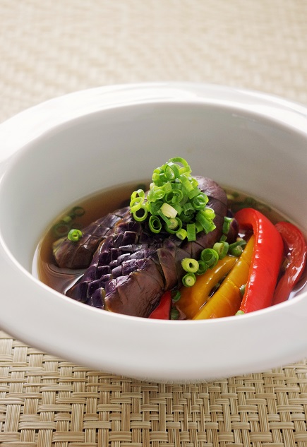 超軟水使用まろやかお出汁で!なすの煮びたし ~水で変わる、毎日の料理~_f0168317_23264576.jpg