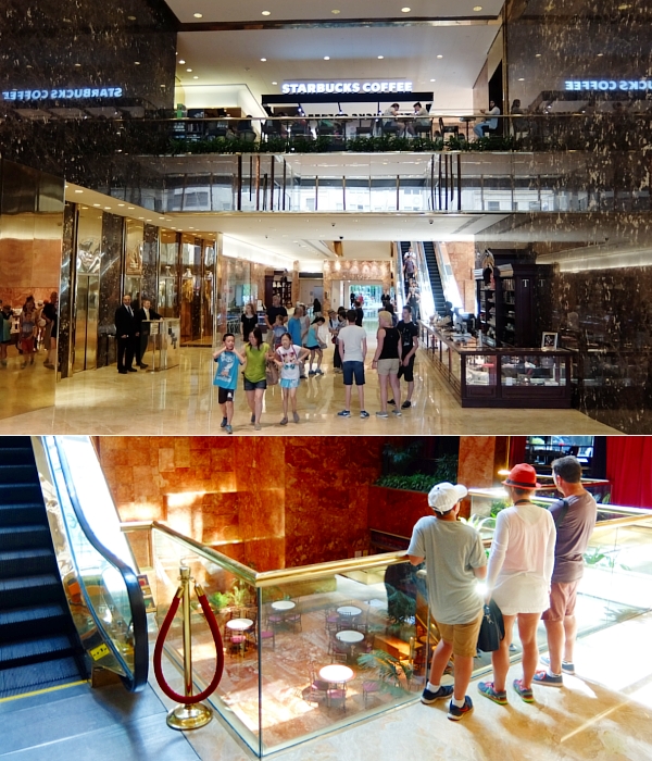 NYの5番街にあるトランプ・タワー(Trump Tower)_b0007805_218250.jpg