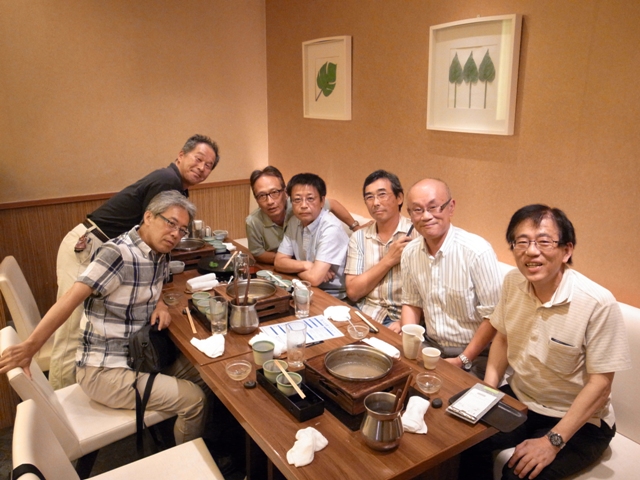 迷宮会引継納涼ビール_e0178527_434976.jpg