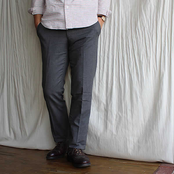 ARBRE (アルブル)　『gabardine slim fit trousers』_c0181543_19361262.jpg