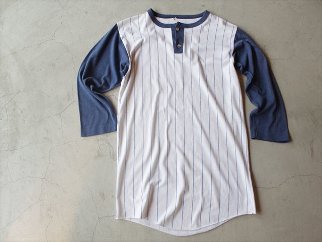 Item.52 Henryneck 3/4Sleeve Tee_c0352177_14230410.jpg