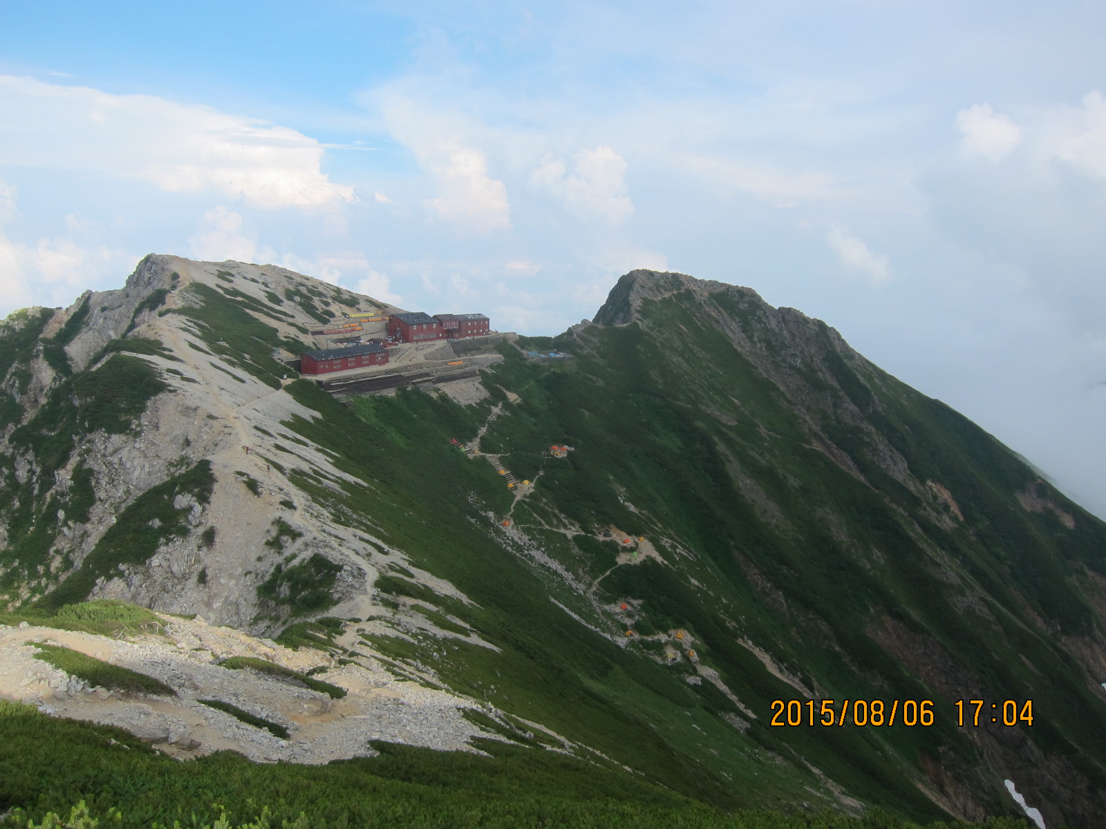 五竜・鹿島槍： 1日目（八方~八方尾根～唐松山荘)_b0148050_10503765.jpg