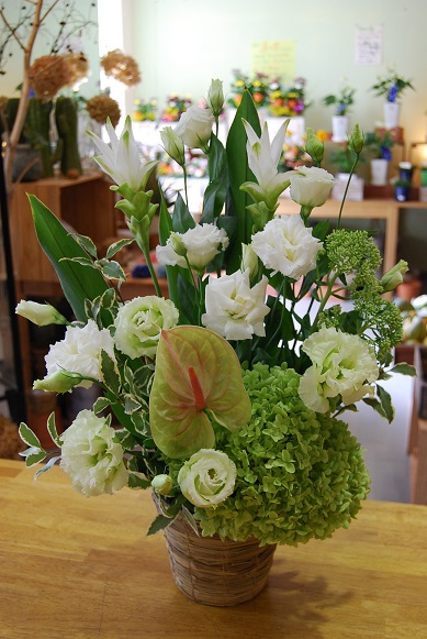 お供えのお花_a0201358_14112522.jpg