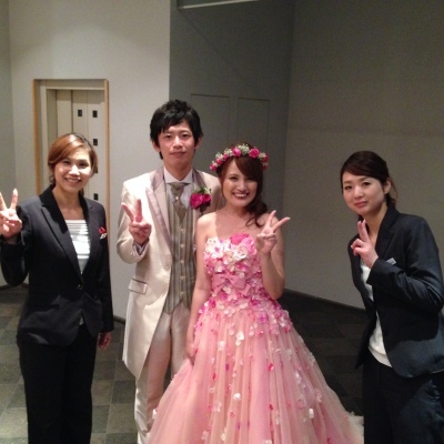 Happy Wedding! Y&M∞_e0120789_16275568.jpg