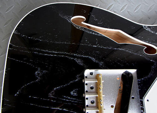 「Moire Black PearlのHollow T-Line」の塗装が完了!_e0053731_12393490.jpg