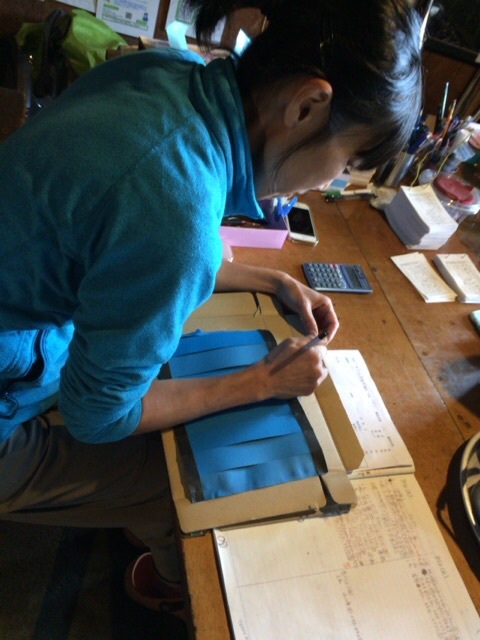甲武信小屋学芸会の飾り付け_c0369344_15031304.jpg