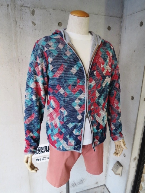 今でしょ🎶 COLOR CAMO PILE ZIP PARKA 。。。By BIRVIN UNIFORM_d0152280_20504168.jpg