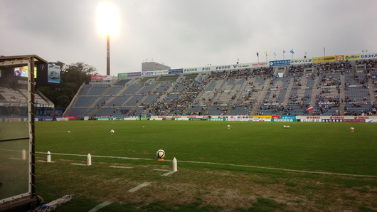 夏休み：サッカー観戦_b0223322_2133152.jpg