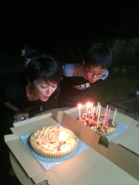 バーベキュー&バースデー。_c0175022_22573280.jpg