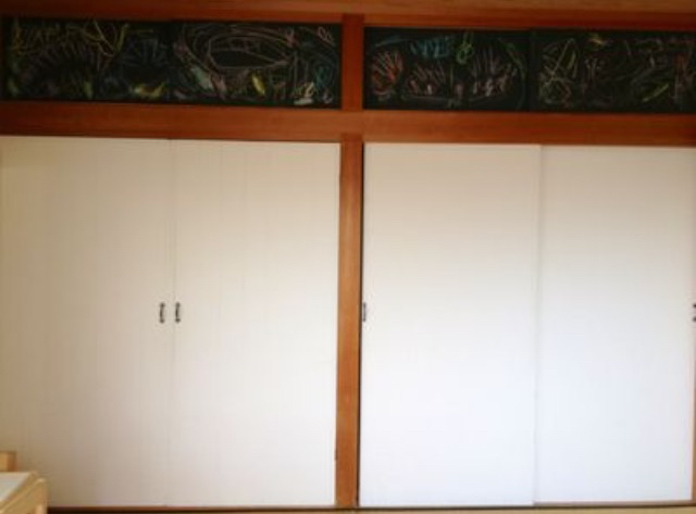 押入れをカーテンに Old House New Life 押入れをカーテンに Old House New Life