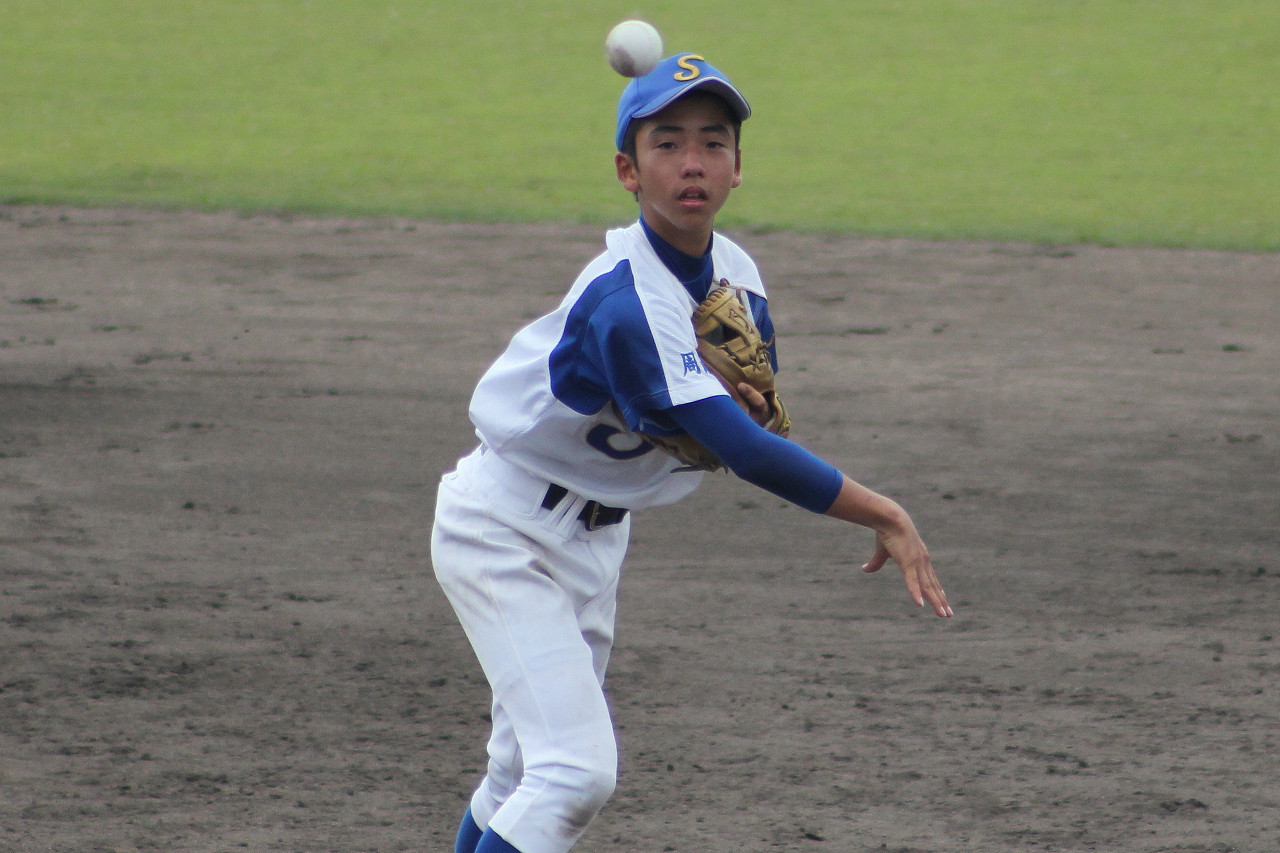 周南クラブ三年Aチームvs防府クラブ（第3回津田恒美杯中学軟式野球大会）_b0341242_20295017.jpg