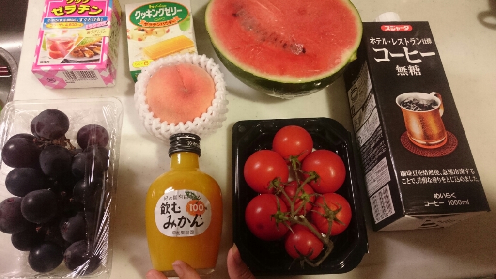 自由研究はスイカゼリー作り 雑貨屋 Beans A Daily Life がまぐち作り 布ぞうり 英字新聞バッグ バブーシュ 手作り 教室 カルチャー ハンドメイド 大阪 富田林 ビーンズ