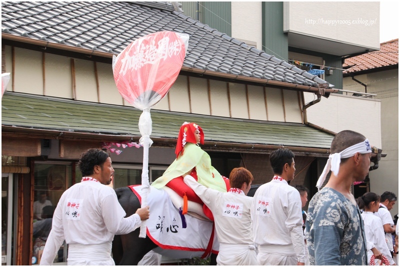 焼津荒祭り♪　～御神子・御供捧・流鏑馬～_a0167759_16195775.jpg