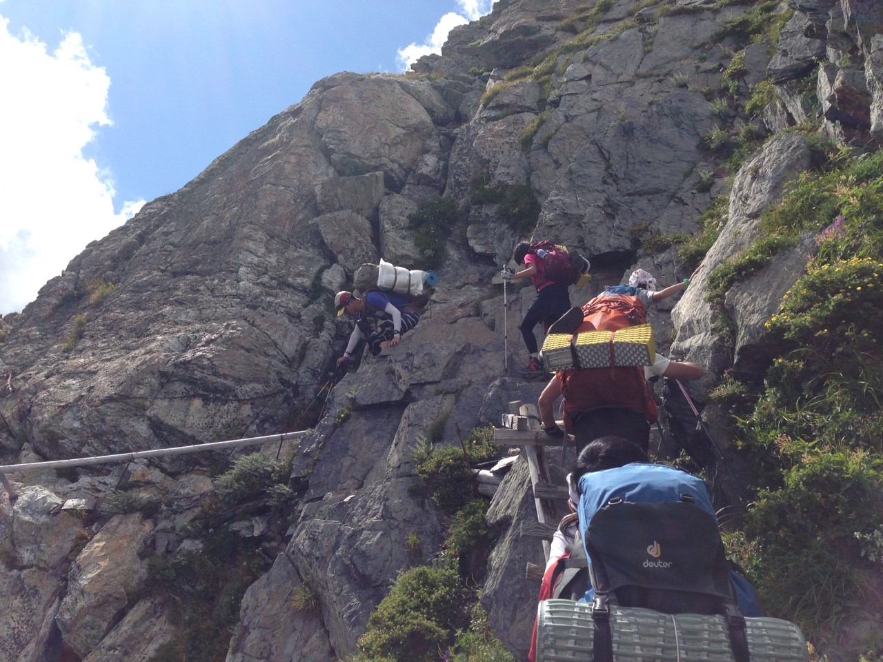 北岳・間ノ岳　–南アルプス登山－  2015  1日目_e0187064_21223759.jpg