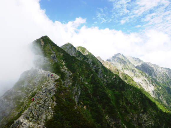 北アルプス　西穂独標 (2,701M)  　登頂 編_d0170615_17204014.jpg