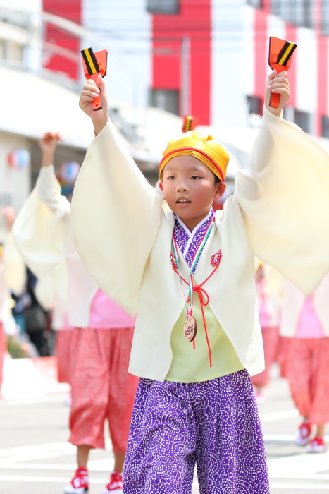 第62回よさこい祭り 本番1日目 上町よさこい鳴子連 その3_a0077663_18202792.jpg