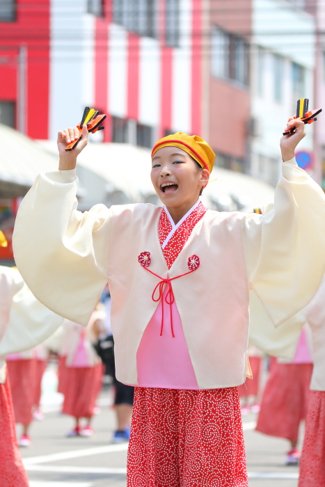 第62回よさこい祭り 本番1日目 上町よさこい鳴子連 その3_a0077663_18203365.jpg