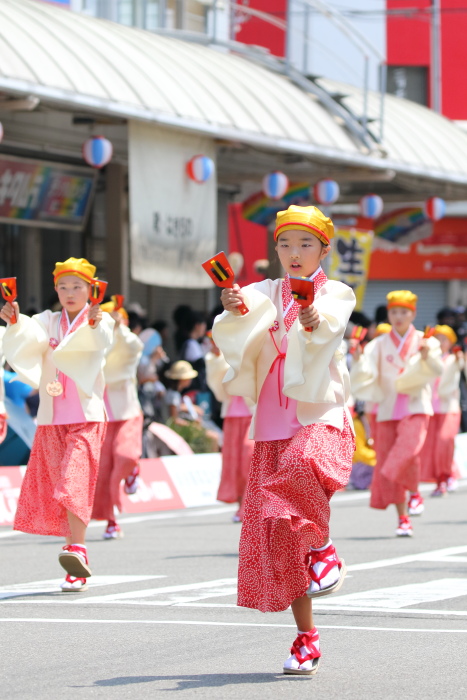 第62回よさこい祭り 本番1日目 上町よさこい鳴子連 その3_a0077663_18203576.jpg