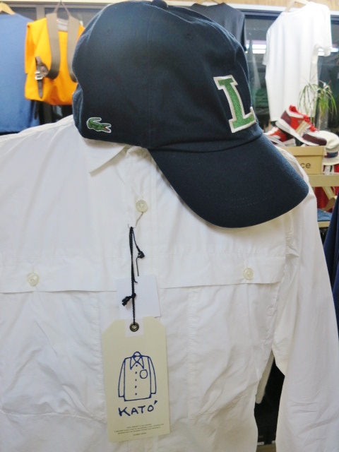 Kato ・・・ WHITE PinOxford WORK SHIRTS!★!_d0152280_0235416.jpg