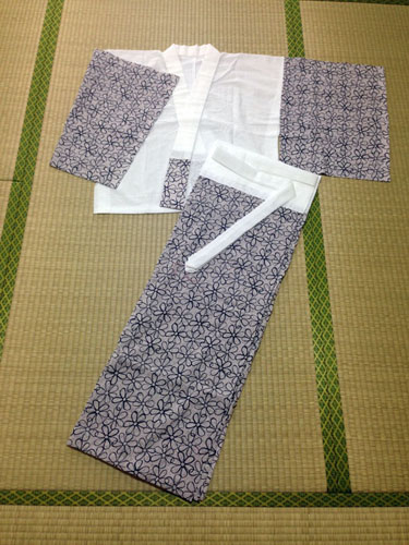 初和裁☆半襦袢が完成 : キモノとリメイク