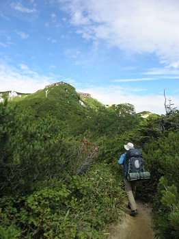 大天井岳、槍ヶ岳、双六岳、笠ヶ岳 1日目_d0032405_2130797.jpg