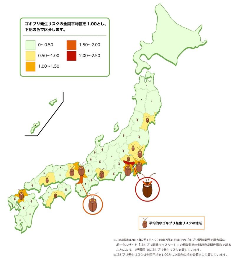 ジョーク一発「ゴキブリ朝鮮半島起源説」：ゴキブリは韓国からやって来た！？_e0171614_1181148.jpg