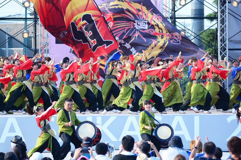 第32回朝霞市民祭り”彩夏祭”　朝霞鳴子一族め組　（敬称略）_c0276323_1432353.jpg