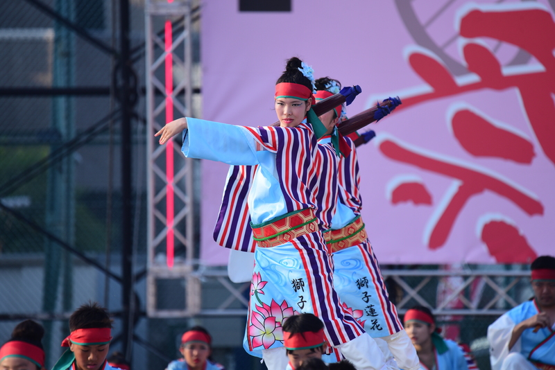 第32回朝霞市民祭り”彩夏祭”　かつみ獅子蓮花　（敬称略）_c0276323_15571090.jpg