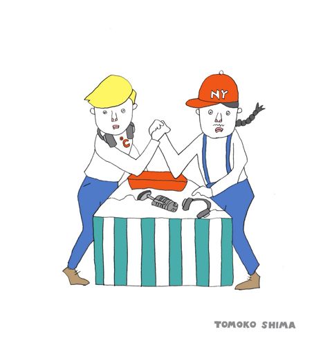 \"TOMOKO SHIMA EXHIBITION #19\"ってこんなこと。_c0140560_1095930.jpg