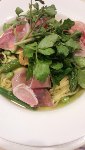 就活応援パスタ…げん担ぎ!_e0137223_15070984.jpg