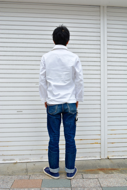 French 50〜60’s fisherman shirts derd stock snaps_f0226051_21313747.jpg