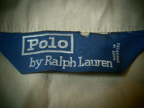 Polo Ralph Lauren Check blouson _e0255172_21716100.jpg