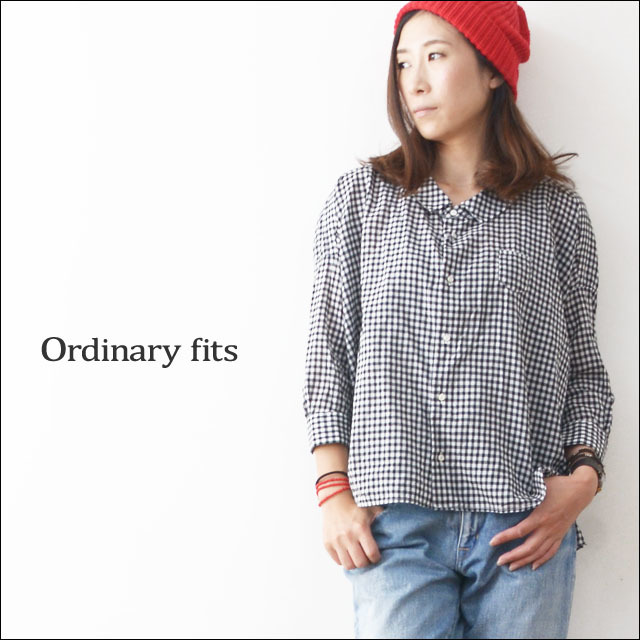 ordinary fits [オーディナリー フィッツ] BARBAR SHIRT CHECK [OL-S001o] LADY\'S_f0051306_11450505.jpg