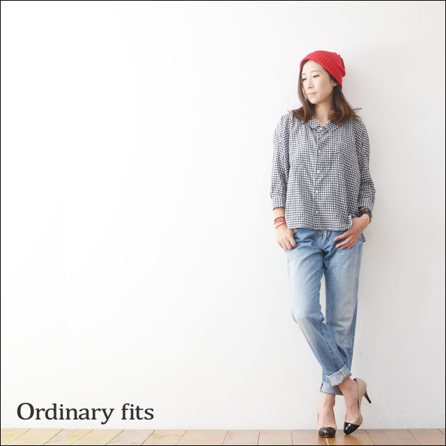 ordinary fits [オーディナリー フィッツ] BARBAR SHIRT CHECK [OL-S001o] LADY\'S_f0051306_11450591.jpg