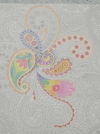 ぬり絵 1作品目 インド文様とペイズリー 1 1 素直に正直に自分さがし ぬり絵 1作品目 インド文様とペイズリー 1 1 素直に正直に自分さがし