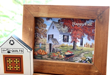 秋の風景のグリーティングカード、プレゼント♪_f0161543_1339957.jpg